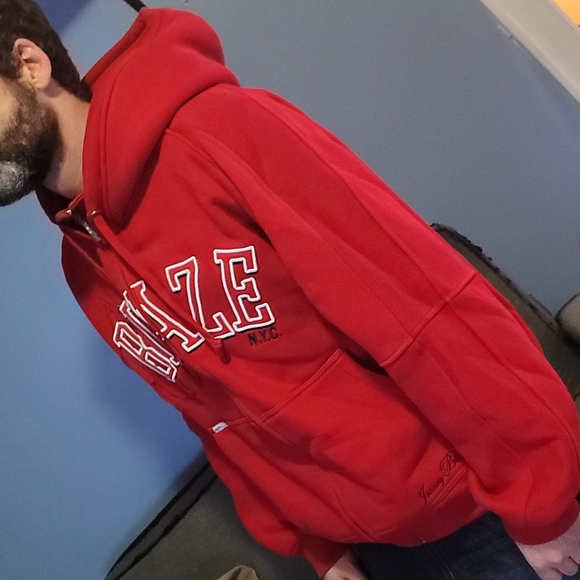 Red Johnny Blaze Hoodie rare - Picture 2 of 3